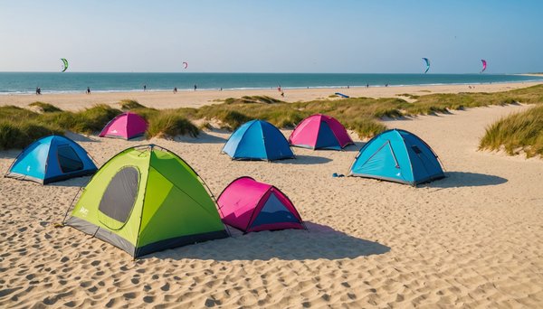 Quels sont les sports et les activités nautiques qui sont populaires sur l'île de Ré pour les campeurs ?