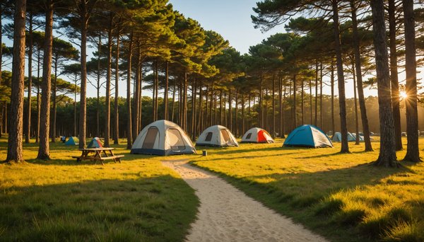 Découvrir les meilleurs campings à petit budget en Nouvelle-Aquitaine, France