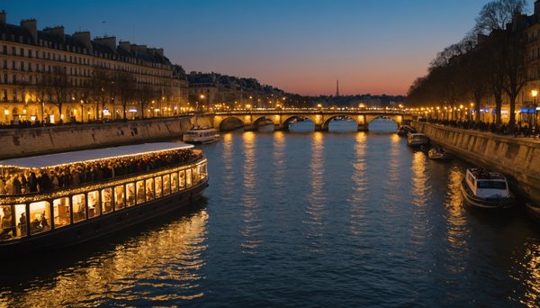 Où fêter le nouvel an sur la seine à paris ,